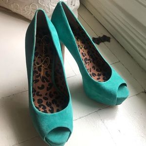 Jessica Simpson Peep Toe Heels